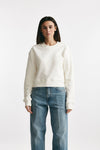 felpa girocollo panna women Laneus - 1