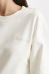 felpa girocollo panna women Laneus - 5