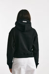 felpa con cappuccio nero women Laneus - 3