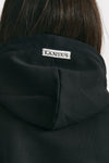 felpa con cappuccio nero women Laneus - 4