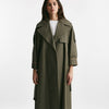 trench over utrench verde militare women Max mara s - 10