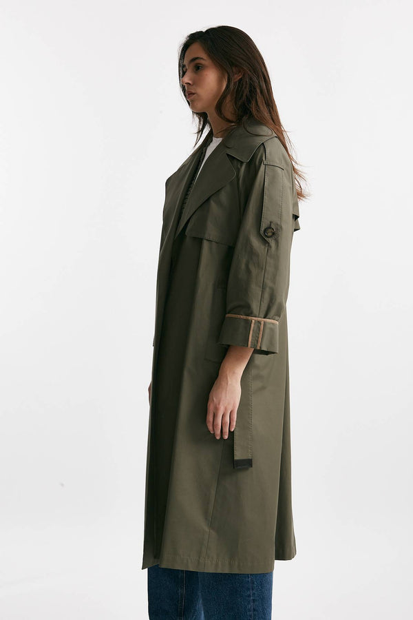 trench over utrench verde militare women Max mara s