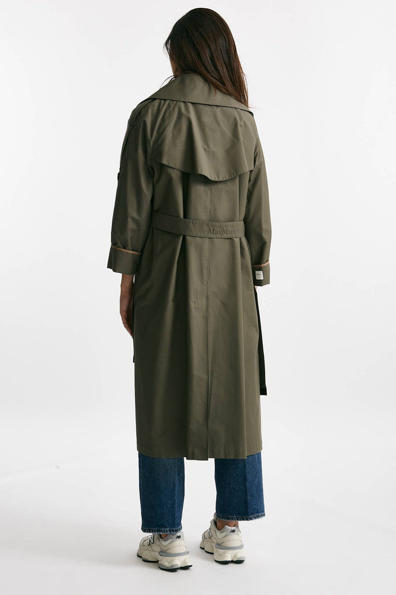 trench over utrench verde militare women Max mara s - 3