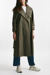 trench over utrench verde militare women Max mara s - 4