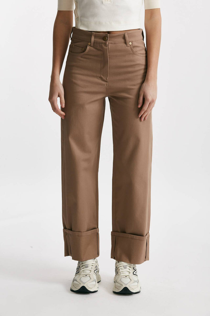 pantalone 5 tasche cervia in cotone stretch women Max mara s - 1