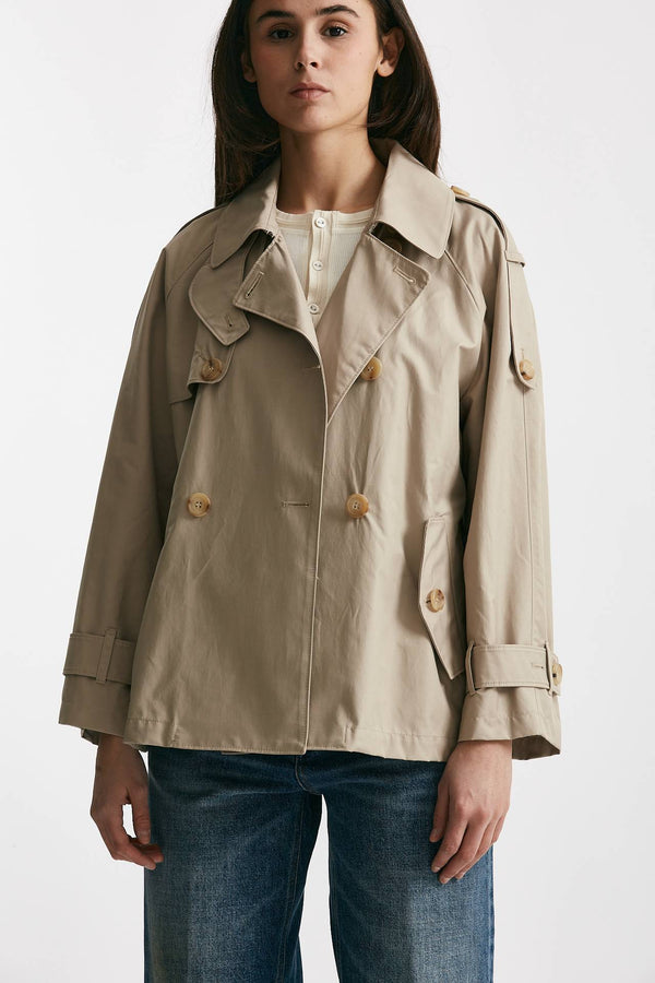 trench corto dtrench beige women Max mara s