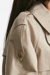 trench corto dtrench beige women Max mara s - 4