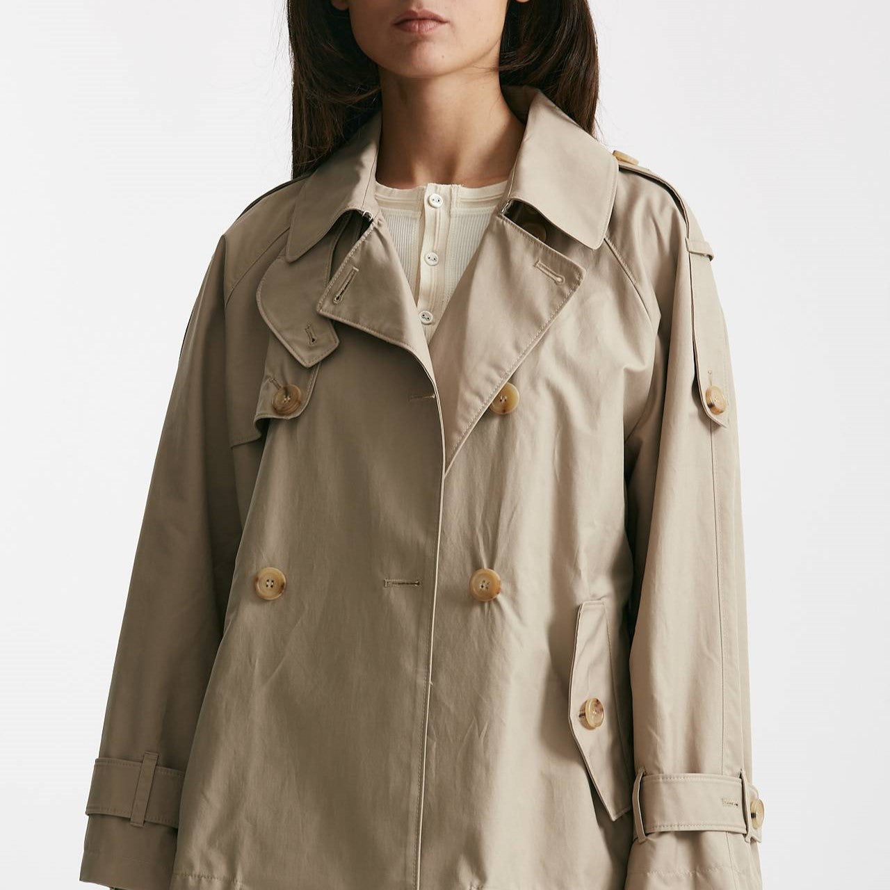 trench corto dtrench beige women Max mara s - 7