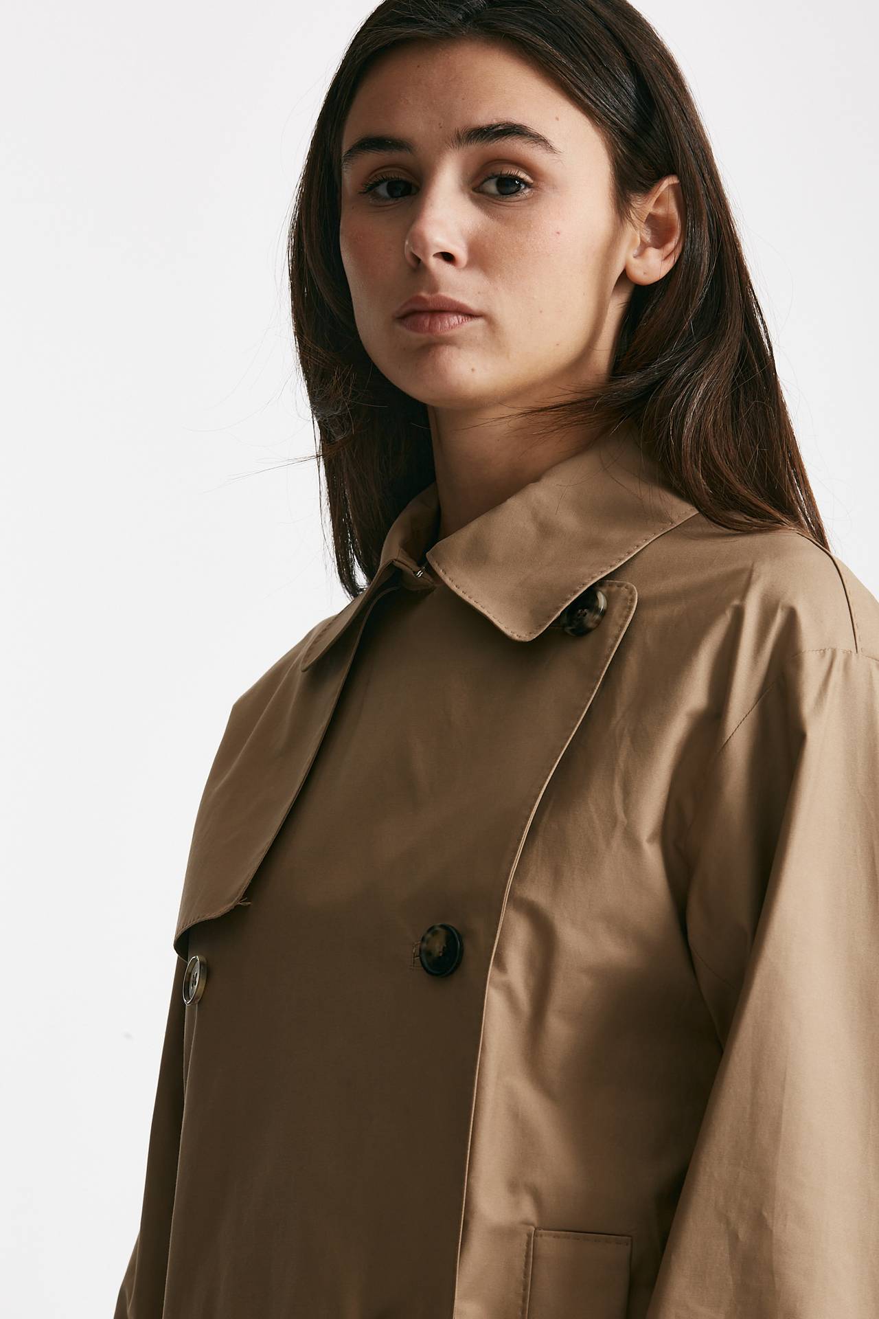 trench corto zeno in twill di cotone women Max mara s - 7