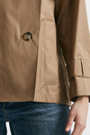 trench corto zeno in twill di cotone women Max mara s - 8