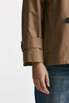 trench corto zeno in twill di cotone women Max mara s - 9