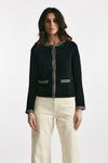 cardigan zenobia in filato di puro cotone  nero women Max mara s - 1