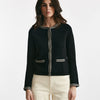cardigan zenobia in filato di puro cotone  nero women Max mara s - 6