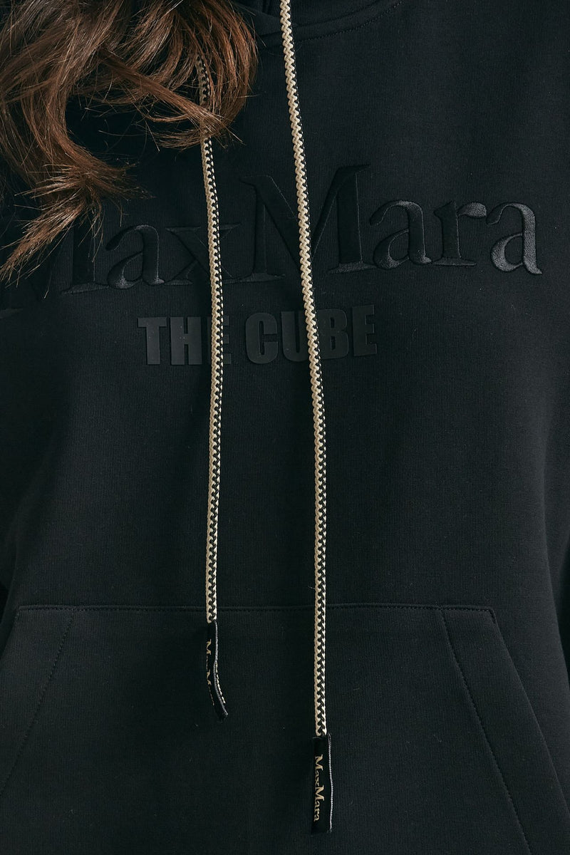 felpa in jersey tecnico agata nero women Max mara s - 5