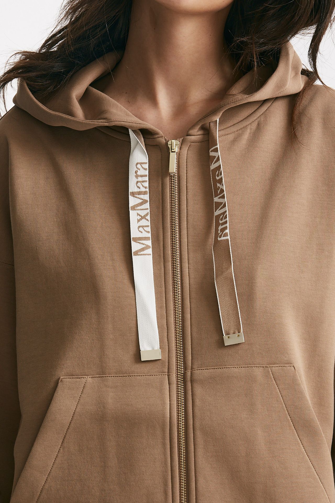 felpa in jersey tecnico jour cammello women Max mara s - 5