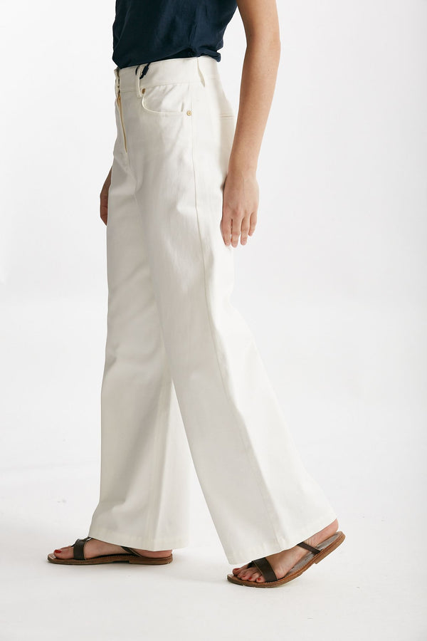 jeans palazzo marianna bianco women Max mara s