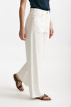 jeans palazzo marianna bianco women Max mara s - 4