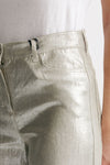 pantalone spalmato malika puro lino finitura argento women Max mara s - 4