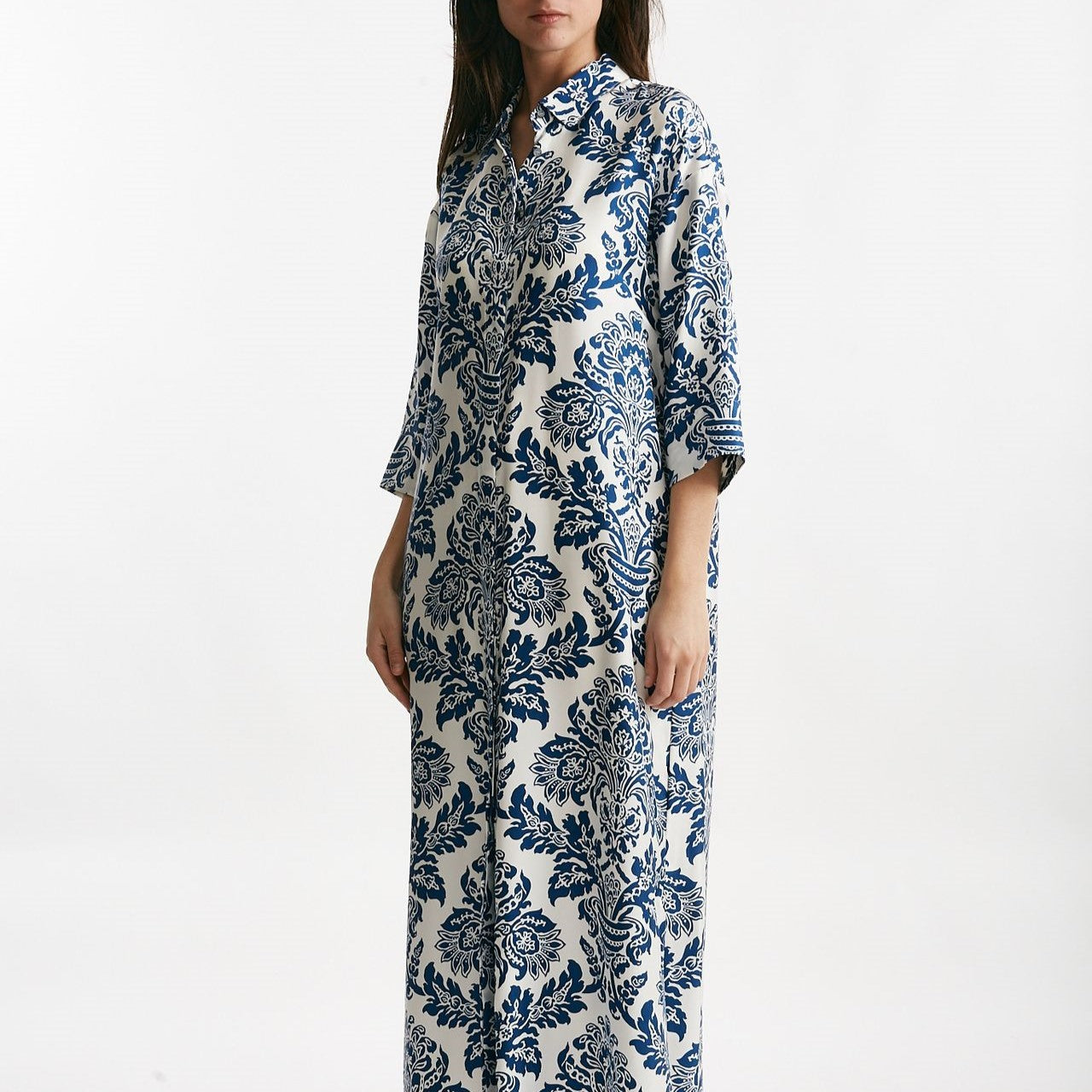 abito chemisier camelia in fantasia women Max mara s - 9