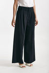 pantalone fluido nichols blu navy women Max mara s - 3