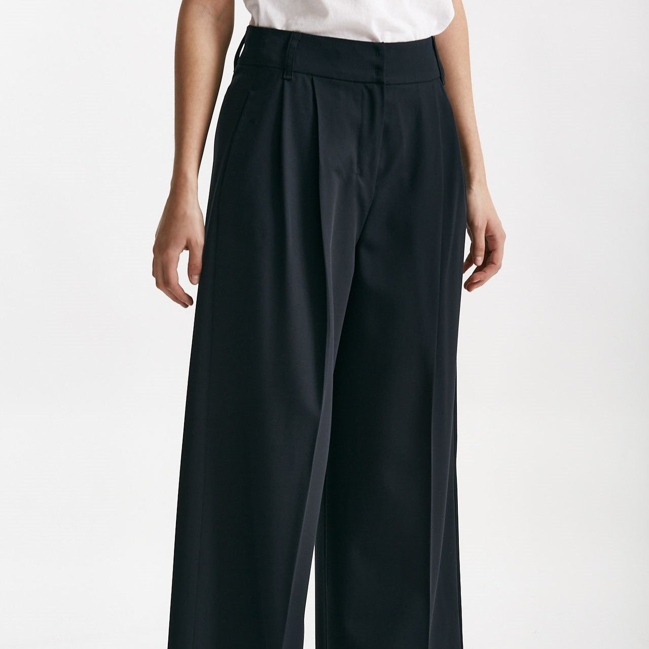 pantalone fluido nichols blu navy women Max mara s - 6