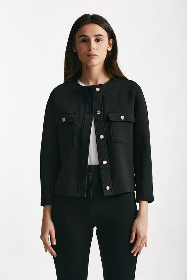 giacca in jersey scuba gradara nero women Max mara s