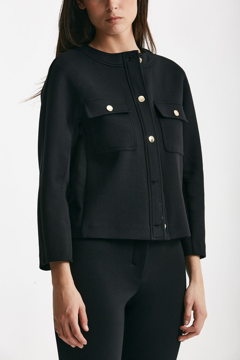 giacca in jersey scuba gradara nero women Max mara s - 4