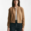 bomber crop in jersey scuba barbara cammello women Max mara s - 10