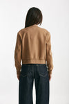 bomber crop in jersey scuba barbara cammello women Max mara s - 3