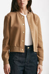 bomber crop in jersey scuba barbara cammello women Max mara s - 4