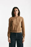 bomber crop in jersey scuba barbara cammello women Max mara s - 5