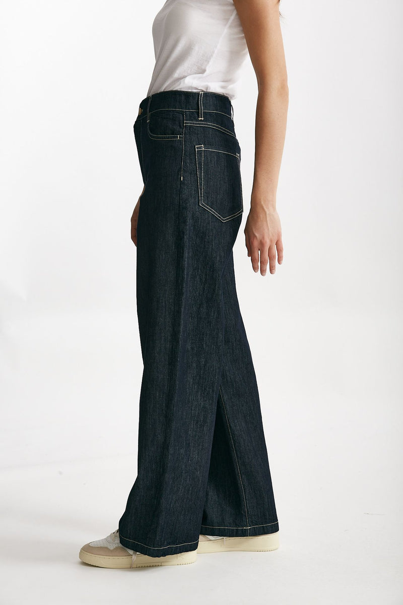 jeans wide leg zucchero vita alta women Max mara s - 3