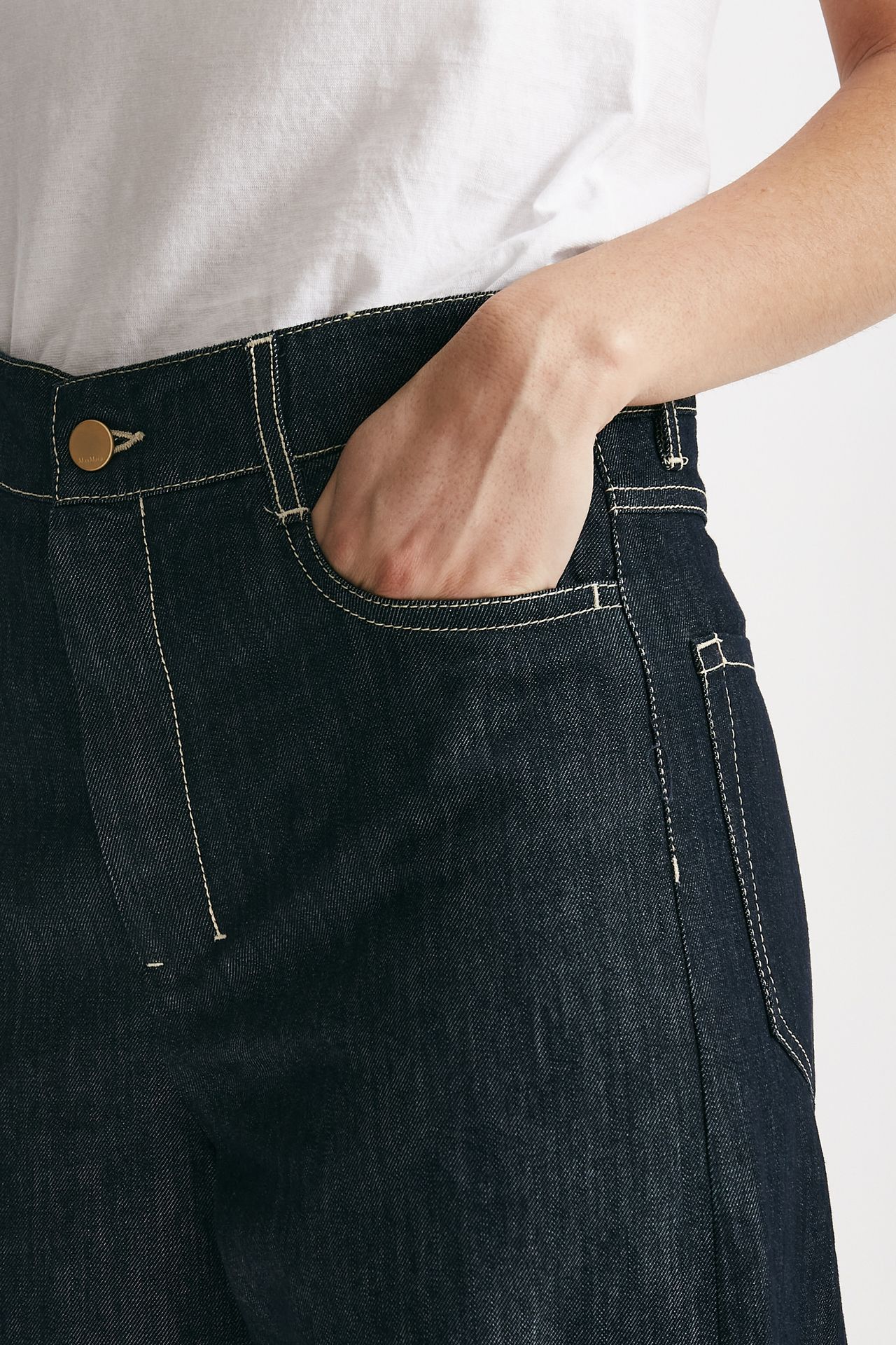 jeans wide leg zucchero vita alta women Max mara s - 5