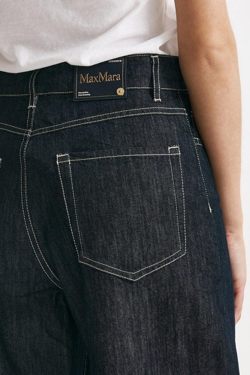 jeans wide leg zucchero vita alta women Max mara s - 6