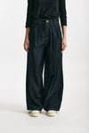 jeans wide leg priamo vita alta con doppia pinces women Max mara s - 1
