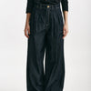 jeans wide leg priamo vita alta con doppia pinces women Max mara s - 7