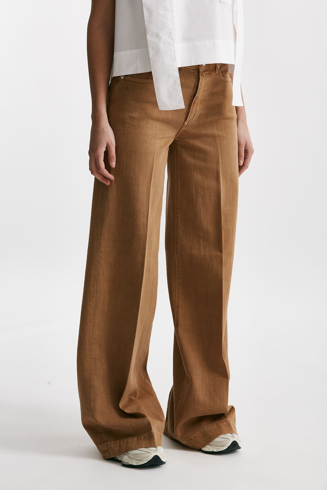 pantalone palazzo nadia cammello women Nine in the morning - 4