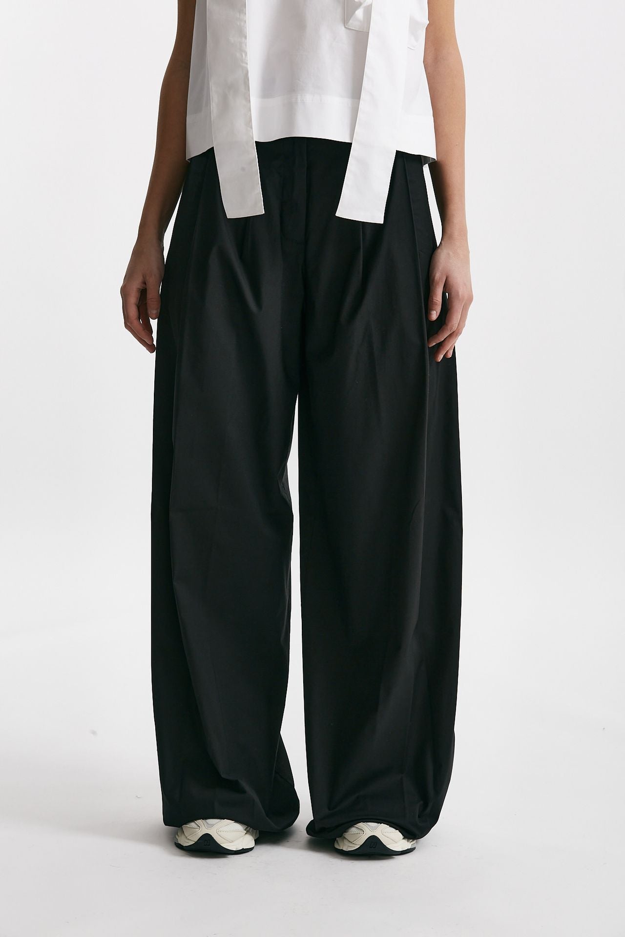 pantalone ampio petra nero women Nine in the morning - 1