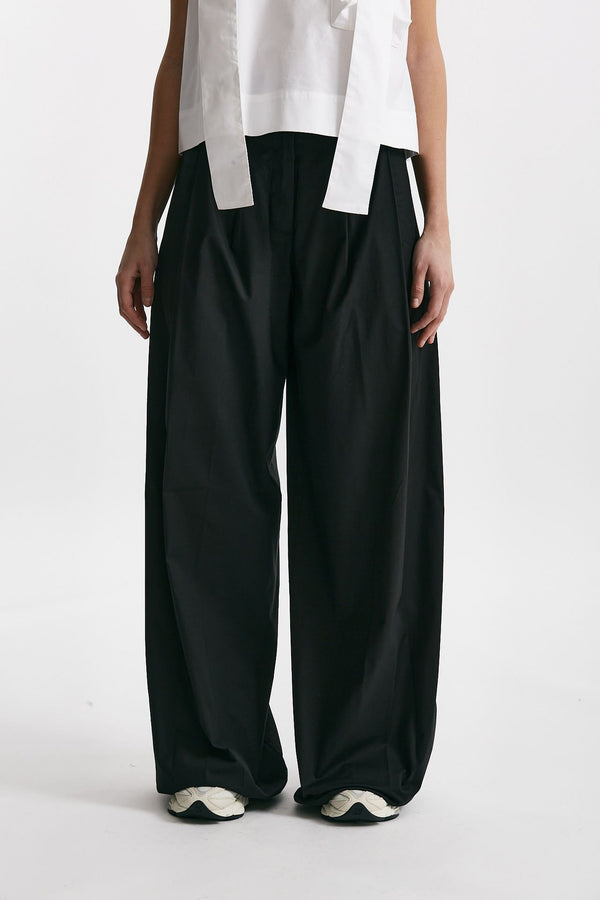 pantalone ampio petra nero women Nine in the morning