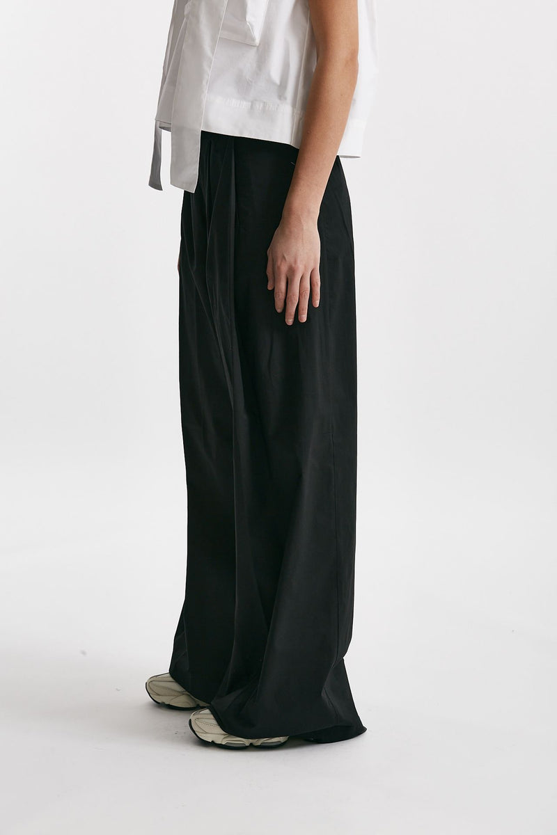 pantalone ampio petra nero women Nine in the morning - 2