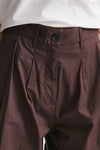 pantalone ampio petra burgundy women Nine in the morning - 5