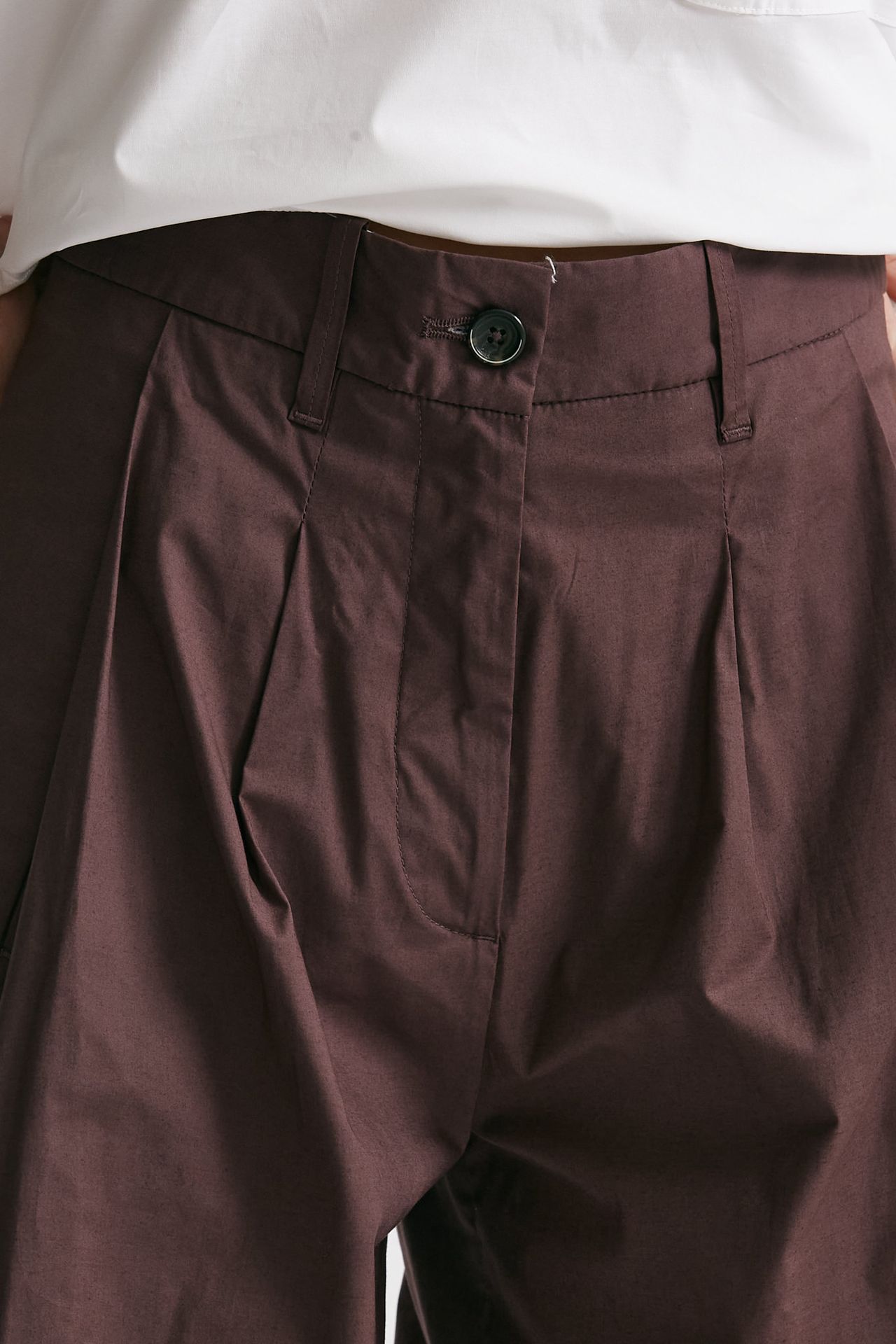pantalone ampio petra burgundy women Nine in the morning - 5