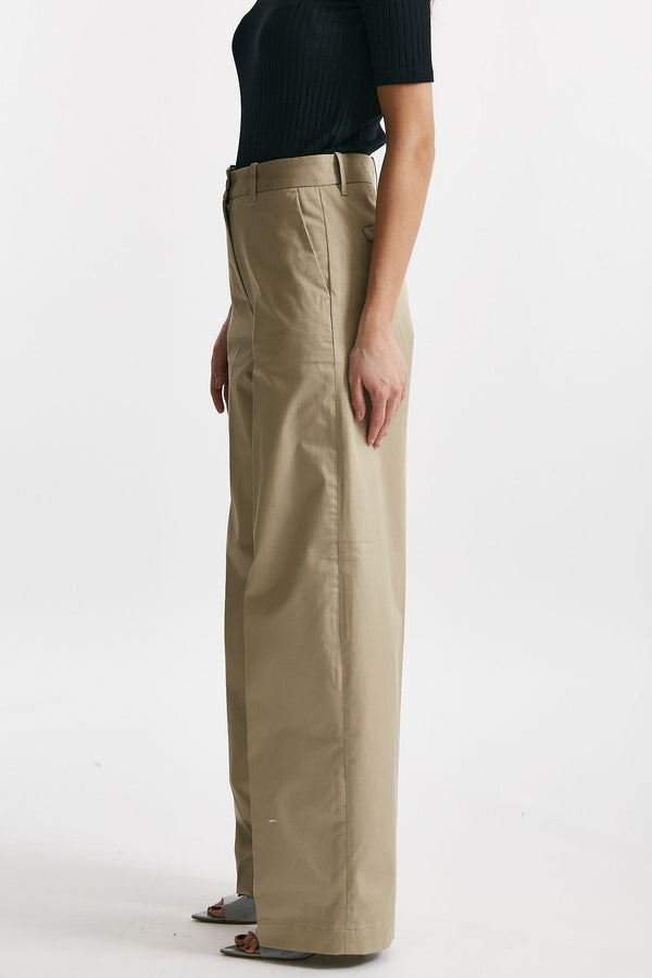 pantalone palazzo nancy beige women Nine in the morning