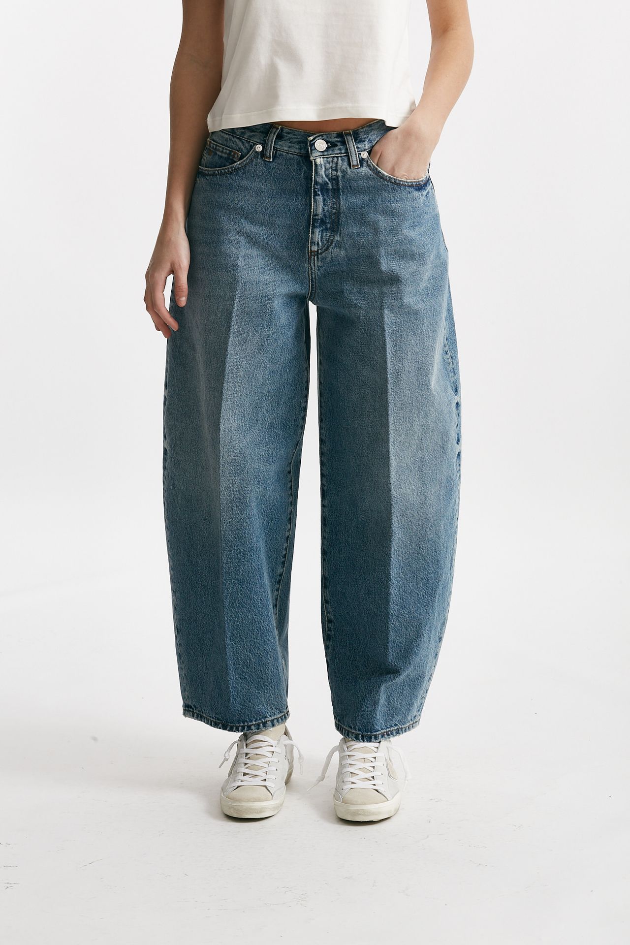 jeans carrot milena lavaggio medio chiaro women Nine in the morning - 1