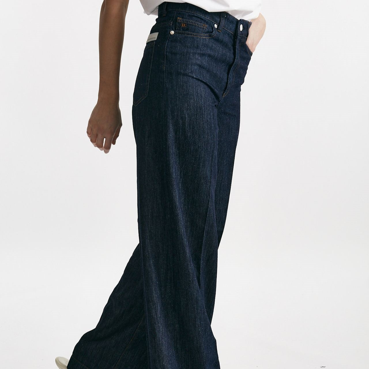 jeans palazzo lupe blu scuro women Nine in the morning - 7