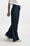 jeans palazzo lupe blu scuro women Nine in the morning - 4