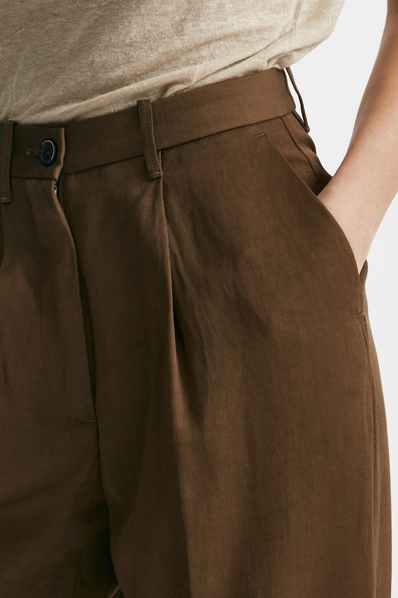 pantalone chino rubino tabacco women Nine in the morning - 5
