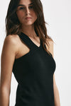 abito longuette nero women Nude - 5