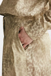 pantalone in fantasia animalier vita alta women Nude - 6