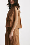 camicia in cotone bruciato women Nude - 2
